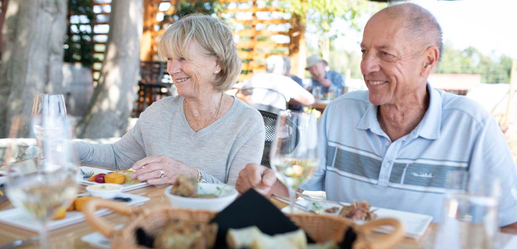Unsworth Vineyards founders Colleen and Tim Turyk at the Cowichan Valley winery.